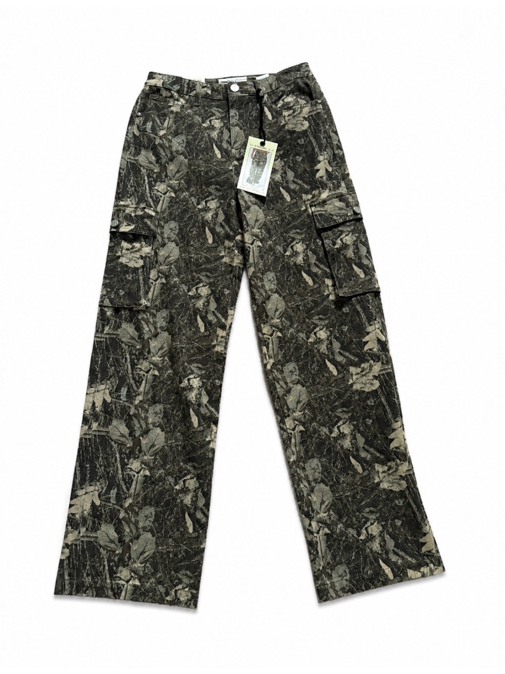 Banjara Camo High Rise Skater Baggy Cargo Pants